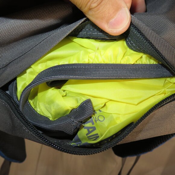 Hiking Backpack 40L Mountaintop Outdoor Adventure Traveling Blue w Rain Cover - Picture 12 of 12